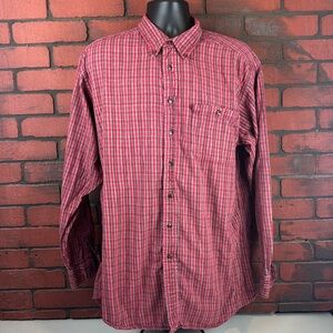 Woolrich Men's XL Checkered‎ Button-Down Shirt – Vintage, Casual, Outdoor